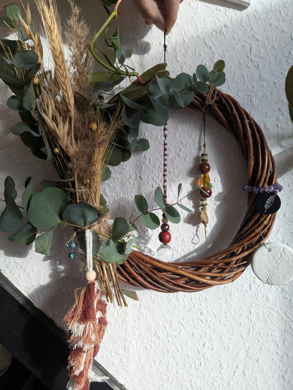 PreggoPower 2er Bundle | Geburtskerze + Geburtskranz